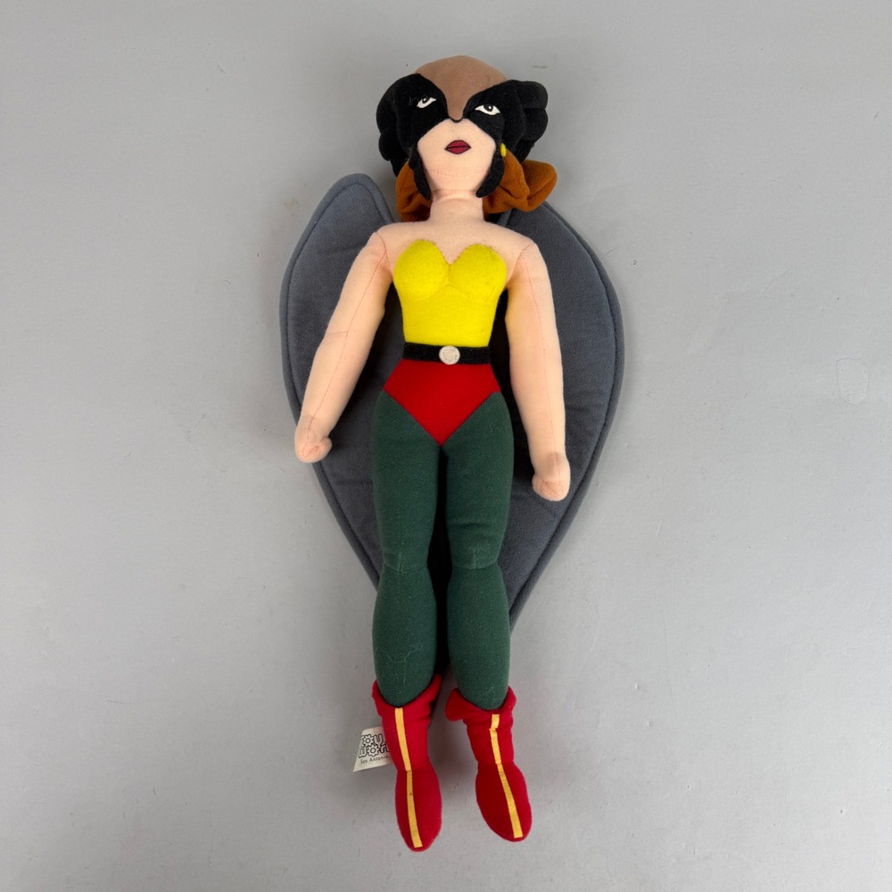 Toy Works Justice League Hawkgirl 16" Plush Toy DC Comics Superhero Figure